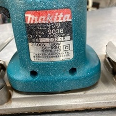 中古品△マキタ(makita）　仕上サンダー　9036の画像