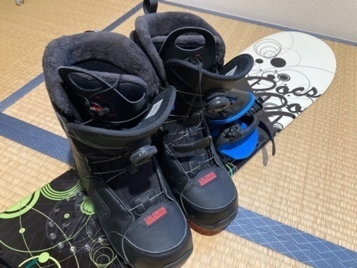 スノーボード　サロモンブーツ　板　ビンディングセット