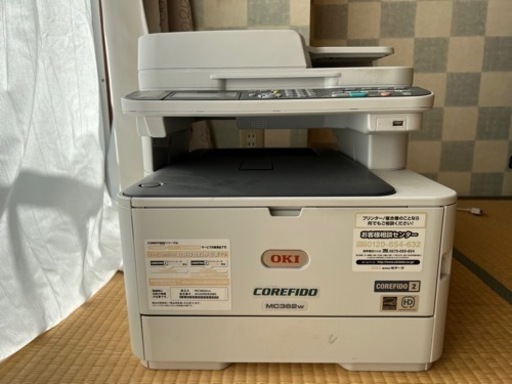 OKI 複合機 MC362dnw ＋新品ブラックトナー（小）付き