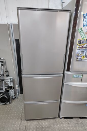 SHARP SJ-X355H-N  3ドア冷蔵庫  保証有り【愛千143】