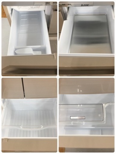 S249 三菱電機 MITSUBISHI ELECTRIC MR-B42Y-F [冷蔵庫 Bシリーズ （420L・右開き） 5ドア フ