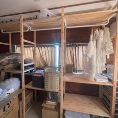 IKEA イーヴァル　棚カスタム自由