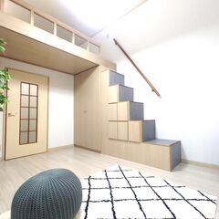 🐱募集中】会津若松市大塚～1K＋ロフト～２階！初月賃料・敷…