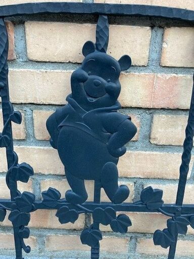 もっと値下！ プーさん 外構 フェンス 4枚セット DIY 屋外 庭