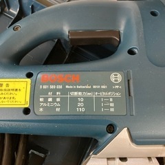 中古品△BOSCH ボッシュ 電子 スーパージグソー 切断機 GST 100 Bの画像