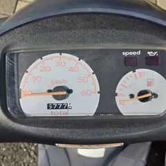 実働　SUZUKI　レッツ２　プラグ・バッテリー新品！　キャブ清掃済み！！　小平市から安く売りますの画像