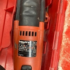 中古品△ヒルティ（HILTI）　ハンマードリル　TE2の画像