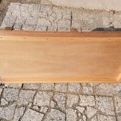 お正月　餅つき用　臼と杵の画像