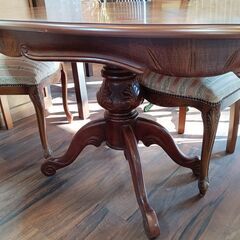 ITALY ダイニングテーブル イタリア家具 アンティーク サイズ（約）幅