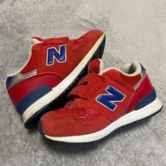 終了　ニューバランススニーカー14.5cmの画像