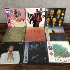 🔷🔶🔷〇FI14/71　邦楽 LPレコード まとめて50枚 見本盤入り 白ラベル 昭和 男性歌手 バンド ロック J-POP 和ジャズ M-BAND アルファ YMO サザン🔷🔶🔷の画像