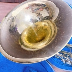 【値下げ】YAMAHA ヤマハ ホルン YHR-321 ハードケース＆マウスピース付きの画像
