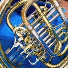 【値下げ】YAMAHA ヤマハ ホルン YHR-321 ハードケース＆マウスピース付きの画像