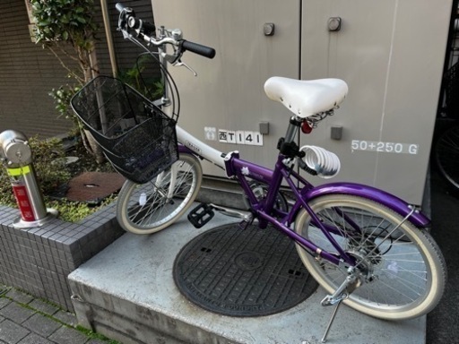 【使用少！美品】折りたたみ自転車 6段変速  TRAILER