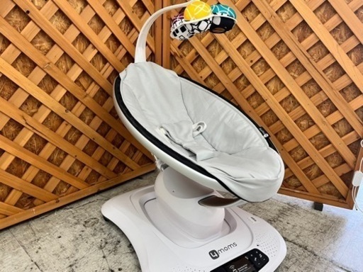 【愛品館江戸川店】4moms ママルー 電動バウンサー ID110-023686-007