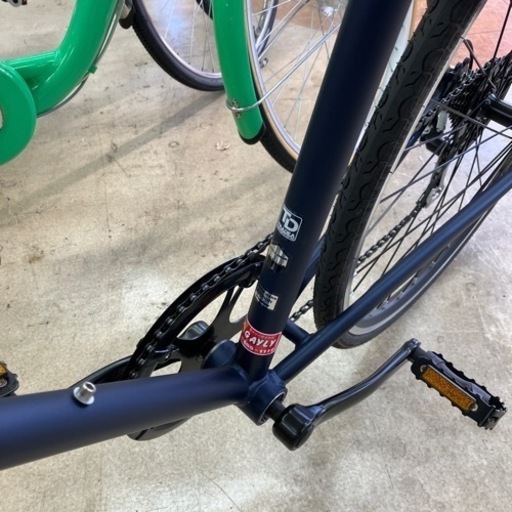 ?極美品?TRADEA 700C クロスバイク NAVY 470mm ネイビー
