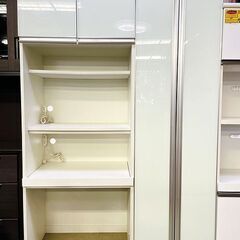 リサイクルストアスターズ城西店　大型 レンジボード 食器棚 ダストBOX置き付