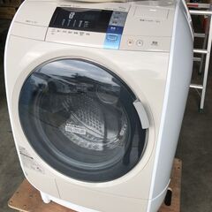 HITACHI ドラム式洗濯乾燥機 BD-V3600L 9kg 2014年製 J12024