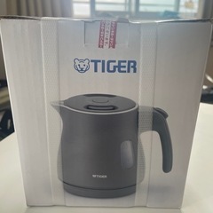 お譲り先決まりましたTIGER 電気ケトル未開封【石垣島・手渡し】の画像
