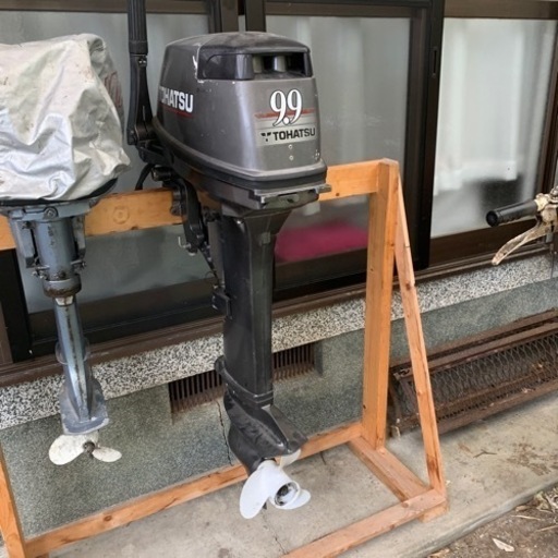 トーハツ9.9馬力2サイクル船外機