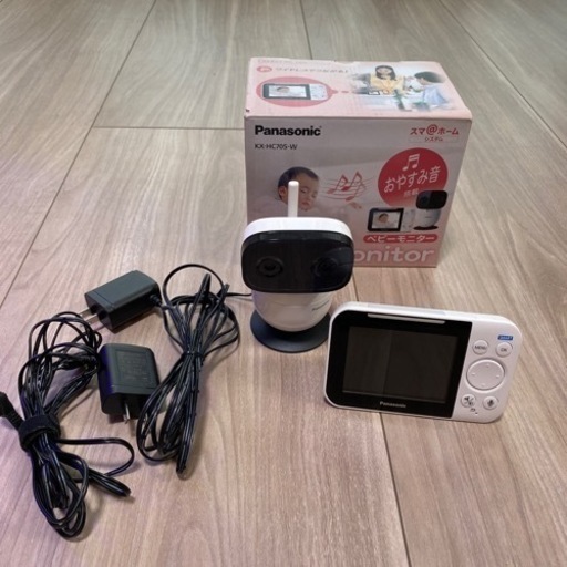 Panasonic ベビーモニター KX-HC705-W