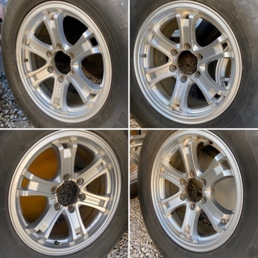 WEDS KEELER FORCE ウェッズ キーラー フォース  スタッドレス 4本 JWL-T 車検対策 265/65R17 6穴 PCD139.7 FJクルーザー ハイラックス サーフ タコマ ランドクルーザー プラド