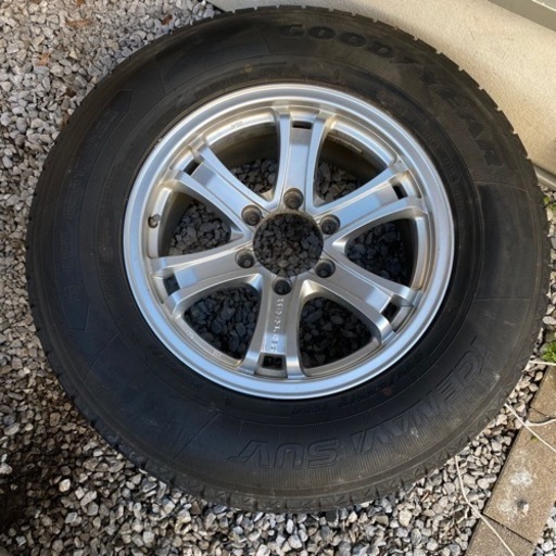 WEDS KEELER FORCE ウェッズ キーラー フォース  スタッドレス 4本 JWL-T 車検対策 265/65R17 6穴