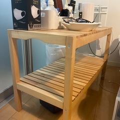 IKEA シェルフ　棚　ほぼ新品の画像