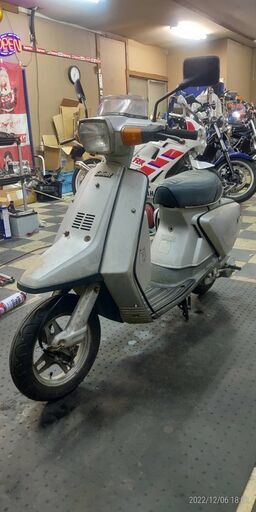 実働　YAMAHA　サリアン　プラグ・バッテリー新品！　キャブ清掃済み！！　フロントブレーキワイヤー新品交換！！