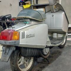 実働　YAMAHA　サリアン　プラグ・バッテリー新品！　キャブ清掃済み！！　フロントブレーキワイヤー新品交換！！の画像