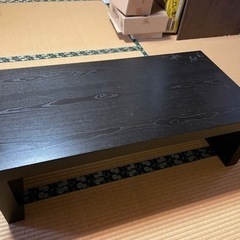 （受け渡しお相手様が決まりました）ドウシシャ　ローテーブル【値下...