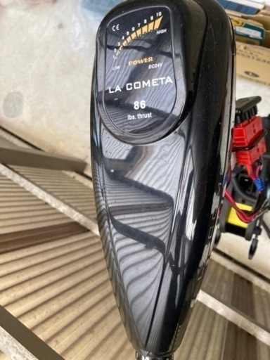 エレキモーター86ポンド(免許不要・ワンタッチ接続) LACO 【引き取り限定】