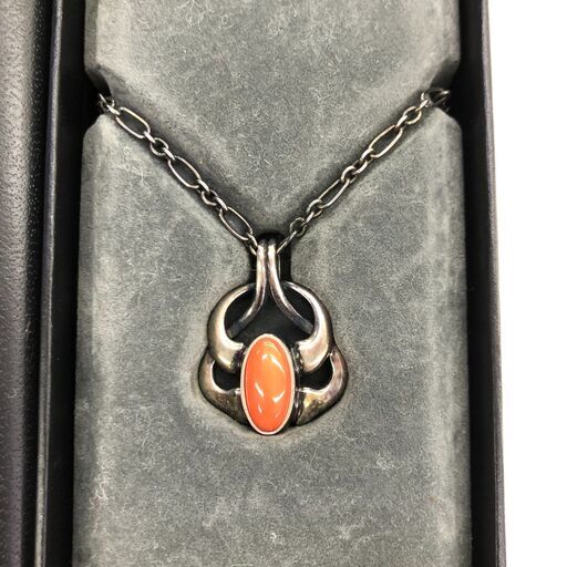 【?貴金属・アクセサリー買取強化！?】GEORG JENSEN ネックレス　オレンジムーン【リサイクルモールみっけ柏店】 （投稿ID 