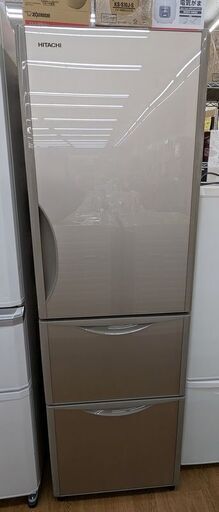 ☆ジモティー割引有り☆HITACHI 3ドア冷蔵庫 315L R-S32JV 2019年製 中古品