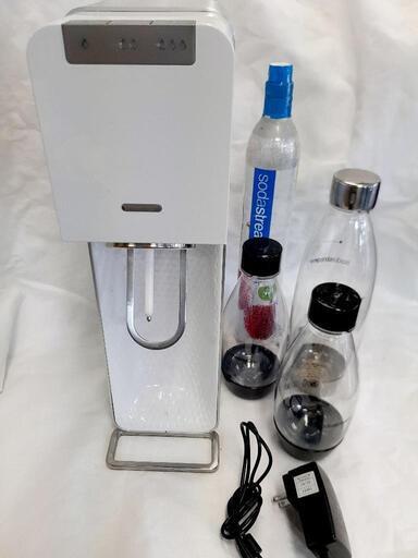【引取先決まりました！】ソーダストリーム Source Power ソース パワー 新品ガス1本 ボトル3本付き  お店までご来店をお待ちしております！