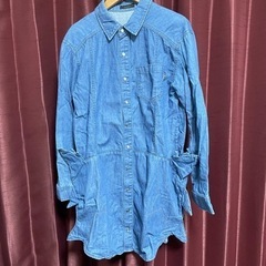 Candy Stripper サメポケットシャツワンピース