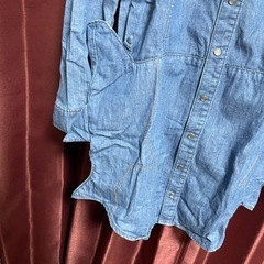 Candy Stripper サメポケットシャツワンピースの画像