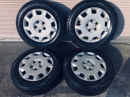 冬タイヤ 195/65R15 PCD114.3ホイール付きスタッドレス 4本組