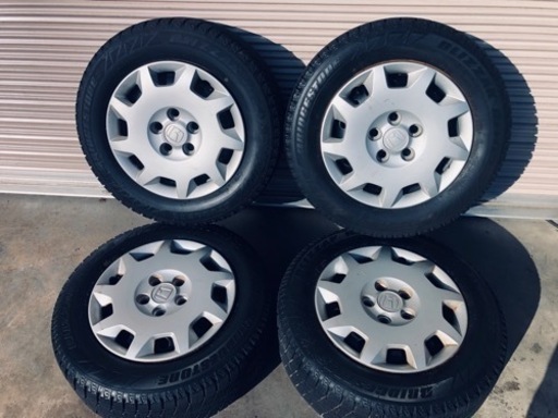 冬タイヤ 205/65R15 ホイール付きブリヂストン スタッドレス 4本組