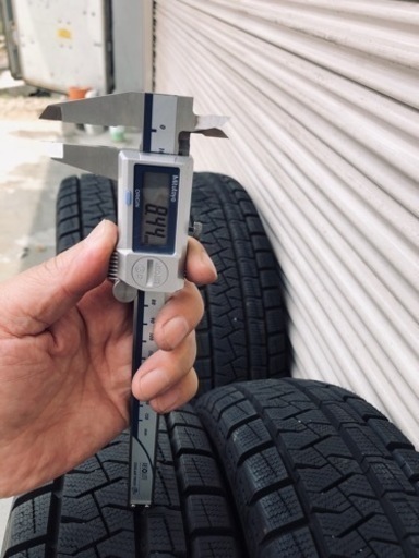 冬タイヤ 155/65R13 軽自用アルミ付2019年製スタッドレス4本組