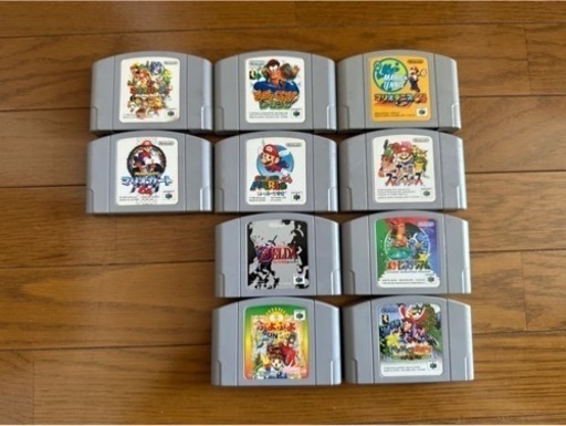 Nintendo64本体とカセット14個セット　最終値下げ