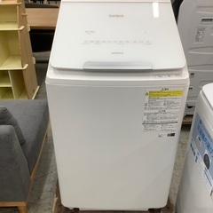安心の1年保証付！！  HITACHI　10.0kg縦型洗濯乾燥機　BW-DX100F  2020年製