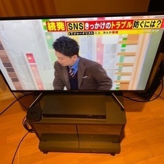 (1月下旬まで出品)自家用車でお届け Sony Bravia KJ-43X8000G 2019年式 テレビ 43インチの画像