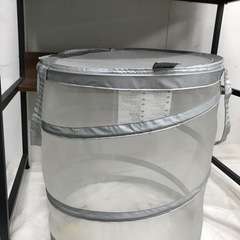 IKEA ランドリー収納　折りたたみ　メッシュ