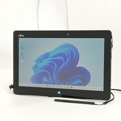 送料無料 保証付 日本製 高速SSD 11.6型 タブレット 富士通 Q616/P 中古美品 第6世代CoreM 4GB 無線 Bluetooth Webカメラ Windows11 Office