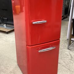 EDION/エディオン E angle 2ドア冷蔵庫 レトロデザイン 149L ANG-RE151