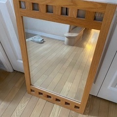玄関鏡 壁掛けできる