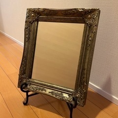 卓上ミラー/アンティークショップで購入