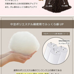こたつ布団ハイタイプ(未使用)の画像