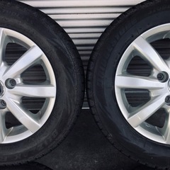 冬タイヤ 155/65R13 軽自用ホイール付きスタッドレス 4本組の画像